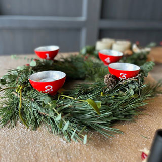 Adventskranz FIRE