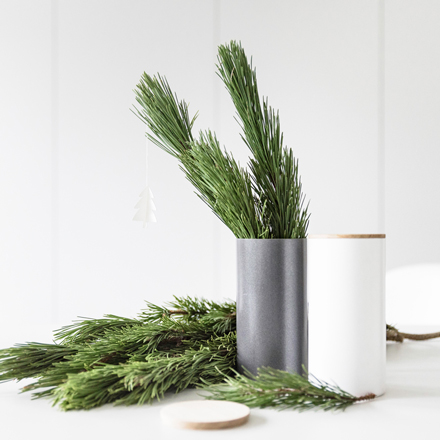 Weihnachtsdeko Aufbewahrungsdose FIRE nachhaltig recycling feuerlöscher
